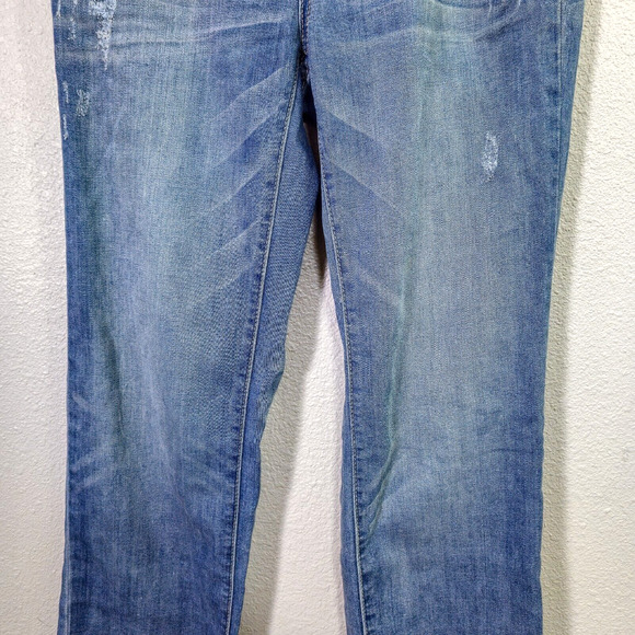 Free People Women’s Jeans Clean Girl Minimalist Mid-Rise Skinny Medium Wash 26 - Picture 4 of 10